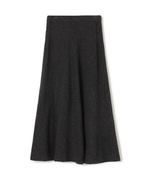 ラムズウール フレアマキシスカート