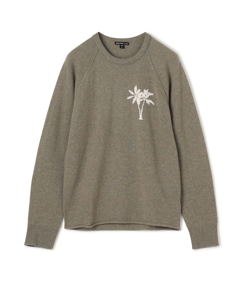 リサイクルカシミヤパーム クルーネックプルオーバー MRBC3589AC