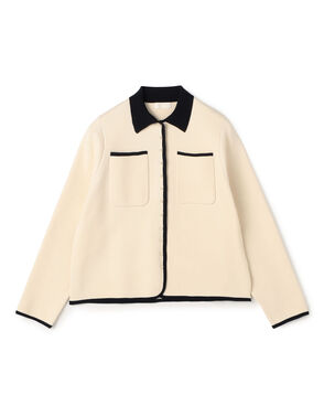 パールコンビ シャツカーディガン
