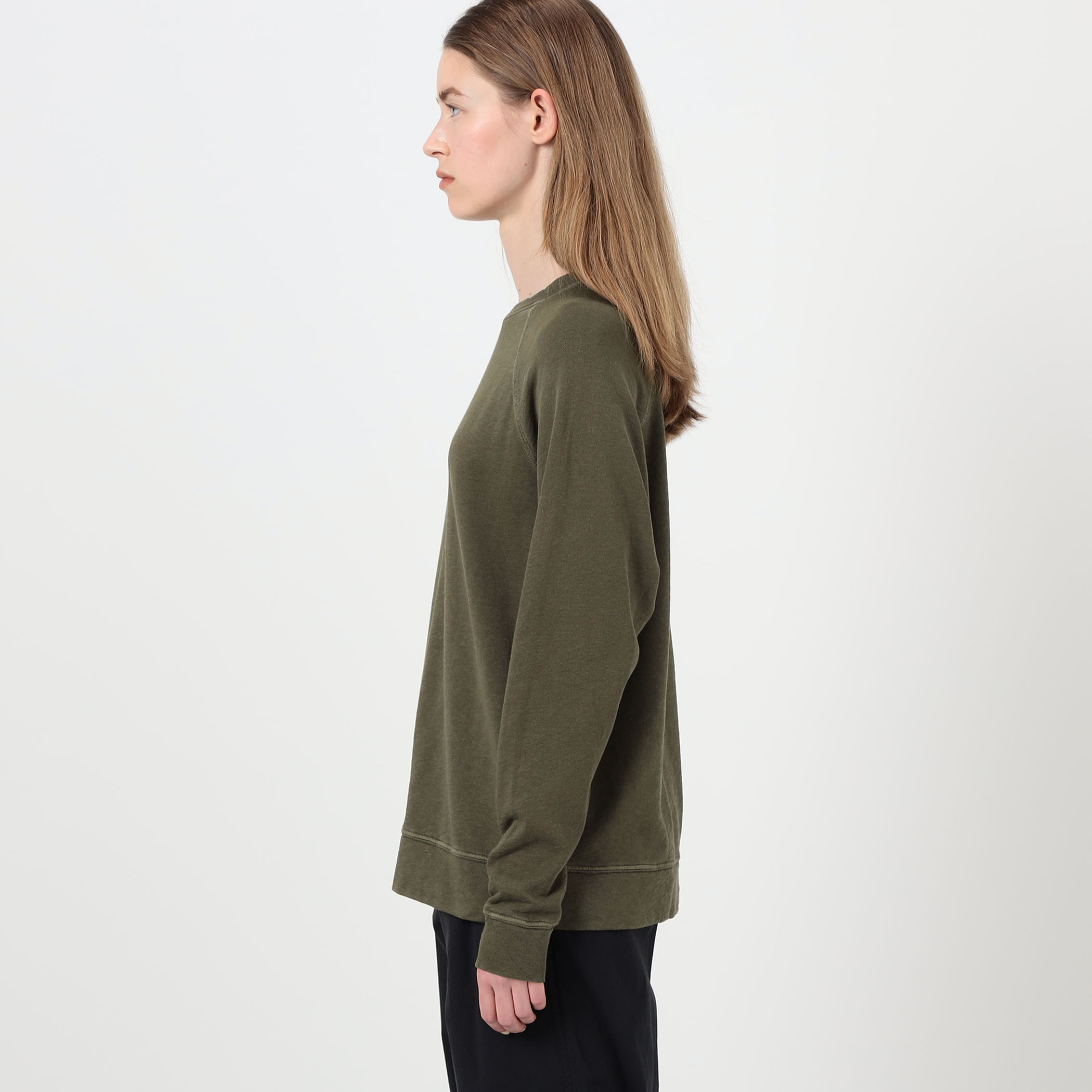 バックパイルスエット ラグランスリーブプルオーバー WXA3657