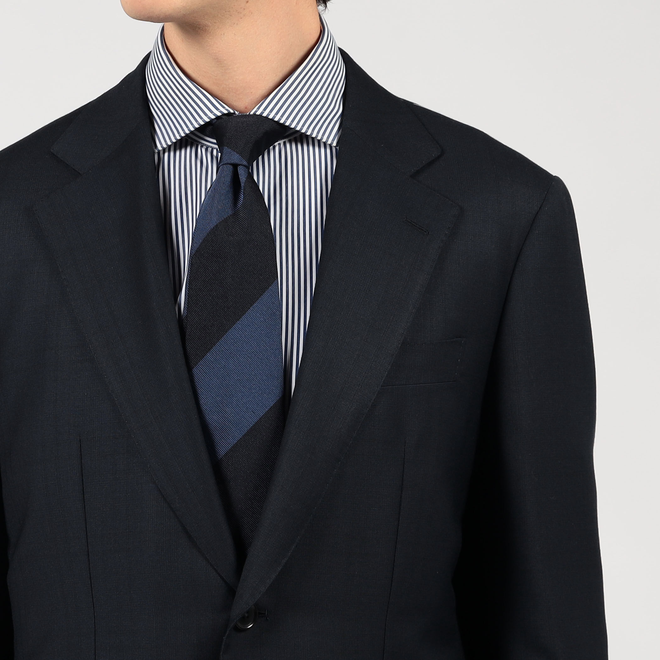 ウール シングルブレステッド 2Bスーツ TROFEO E.Zegna