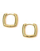 TOM WOOD Frame Hoops Small Gold フープピアス