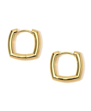 TOM WOOD Frame Hoops Small Gold フープピアス