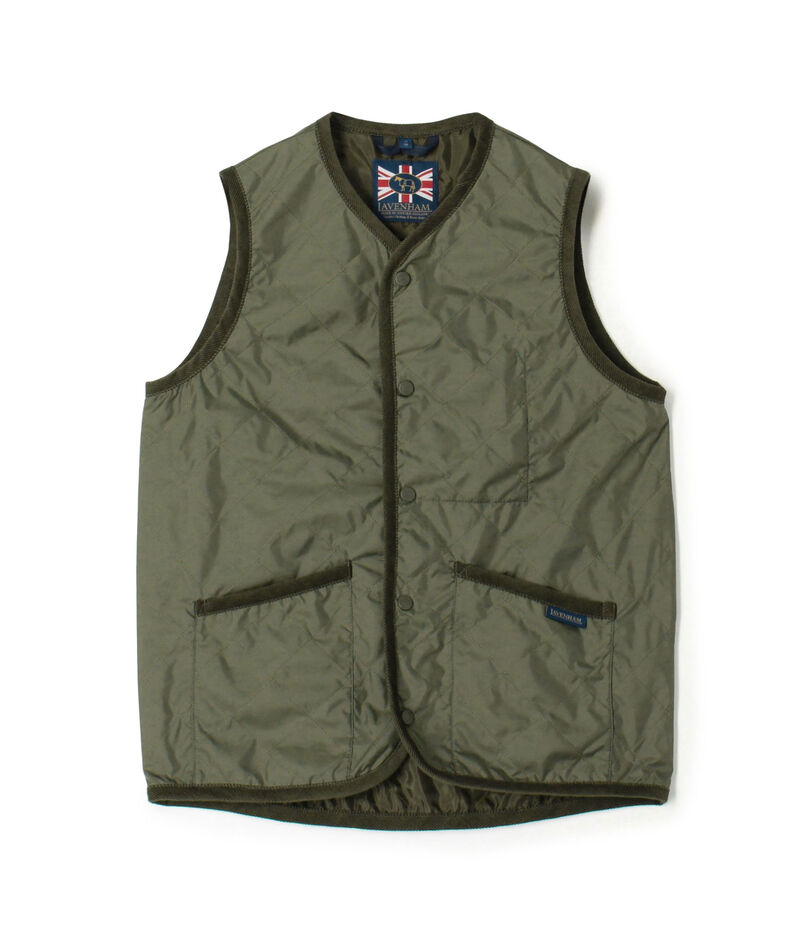 LAVENHAM UNWADDED THORNHAM ポリエステルベスト