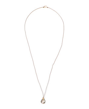 SEE REAL FLOWERS Abalone Raindrop ネックレス