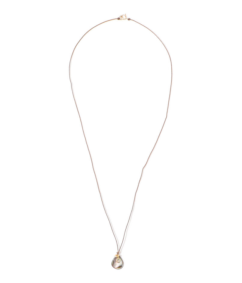 SEE REAL FLOWERS Abalone Raindrop ネックレス