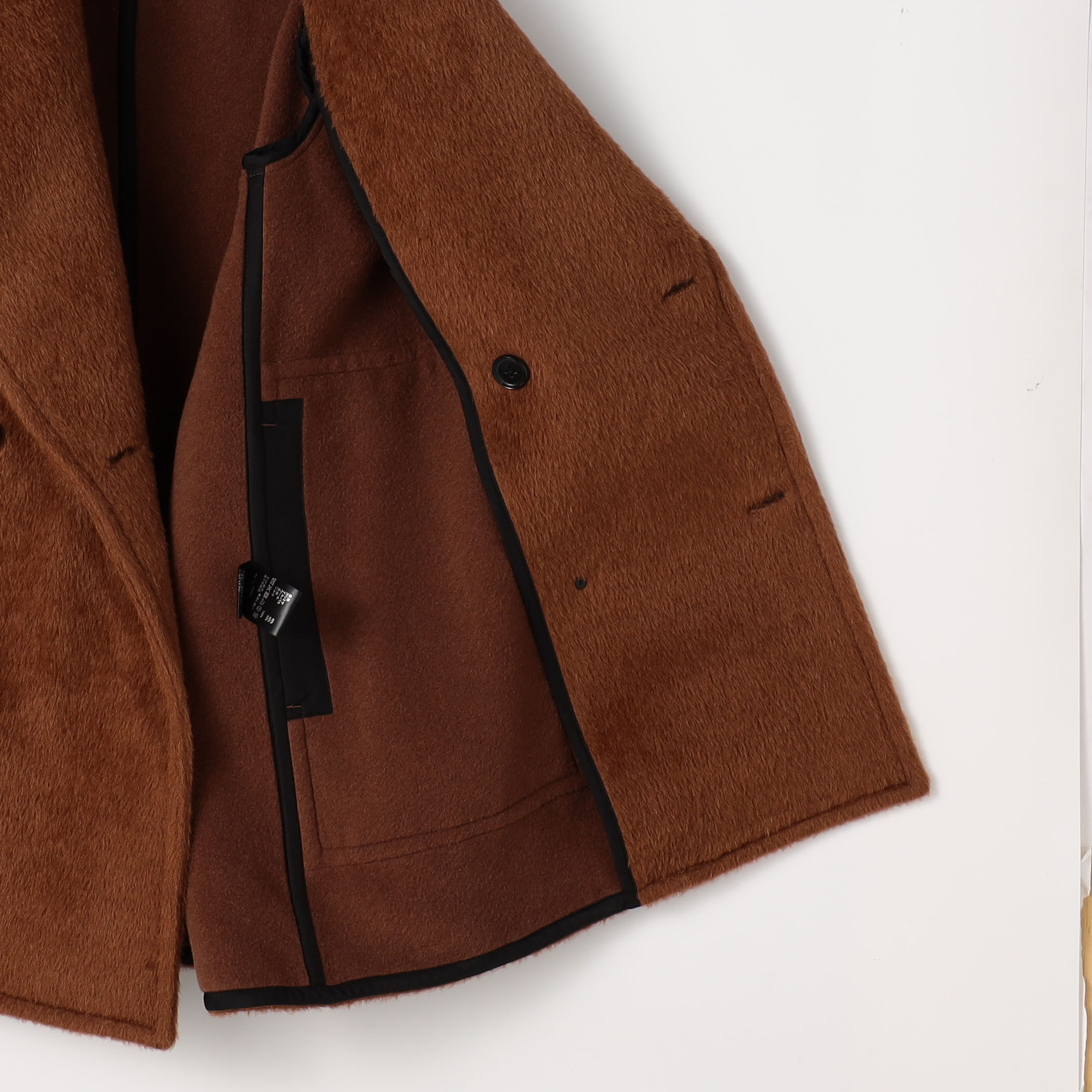 ベビーアルパカ リバーボリュームピーコート｜トゥモローランド 公式通販