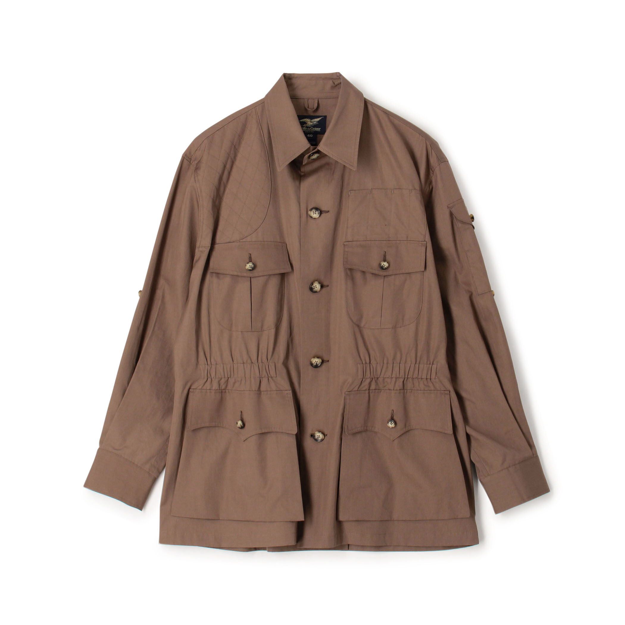 別注】Willis&Geiger コットン シャツブルゾン