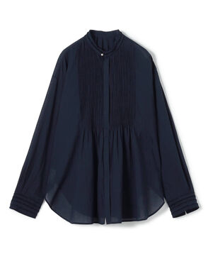 【WEB先行予約】インドコットン ピンタックシャツ