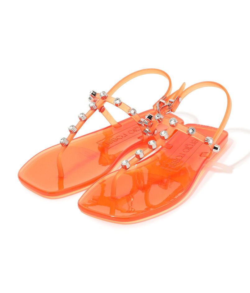 serdio rossi JELLY フラットサンダル