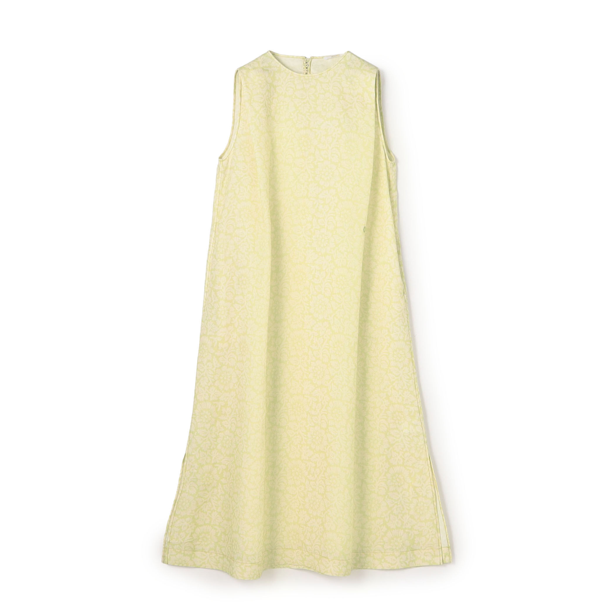 miiko　BLUEBIRD BOULEVARD リネンノースリーブ KENNEDYDRESSINSLATEBLUECHEVERN