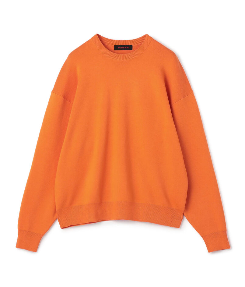 CABaN コットンカシミヤ クルーネックプルオーバー