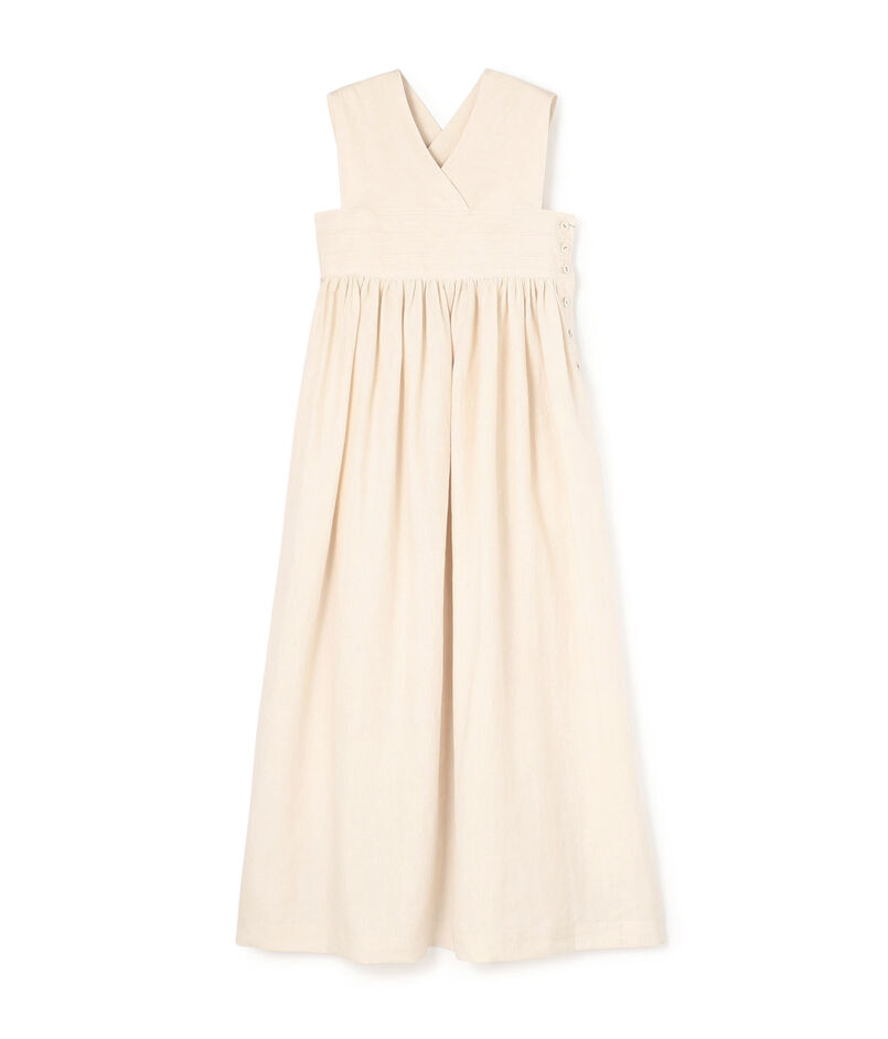 HYKE LINEN MAXI DRESS