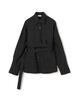 Akiha plaid Wool Layered Shirts