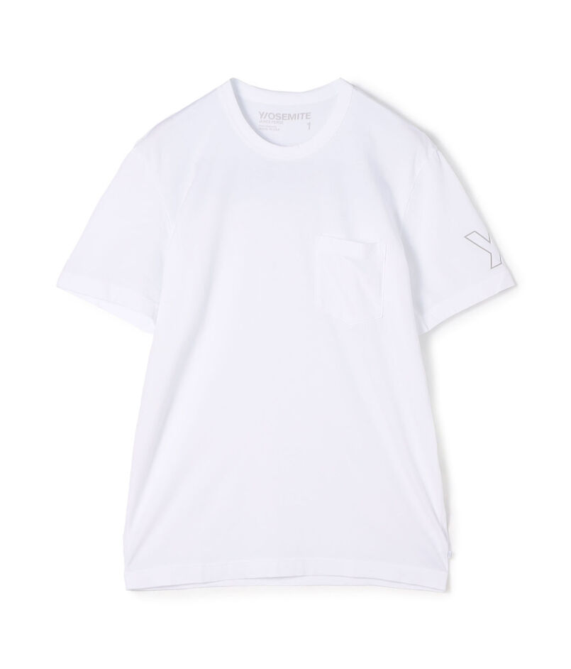 YOSEMITEロゴプリント ポケット付きTシャツ MLJ3282KR