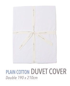 プレーンコットン 掛布団カバー（ダブル）
