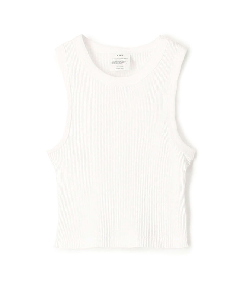HYKECROPPED TANK TOP