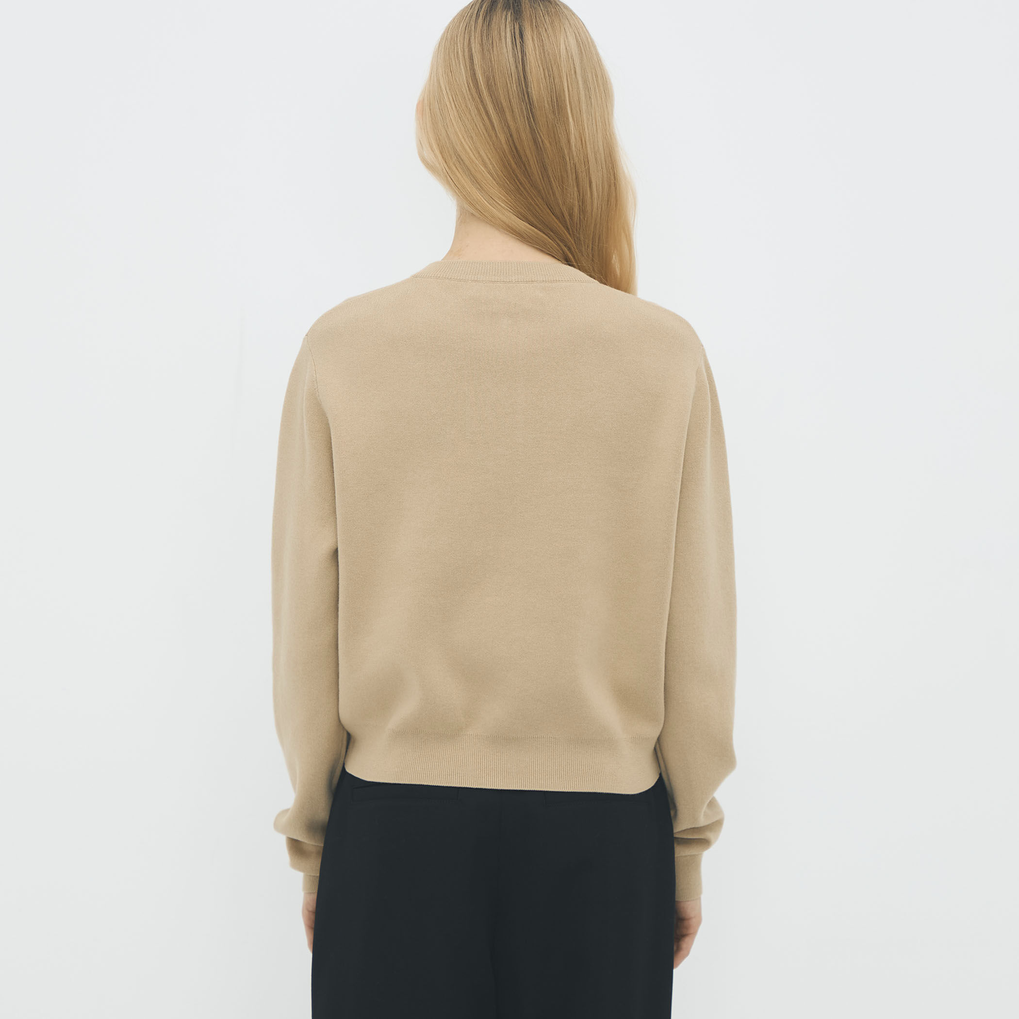 CABaN コットンカシミヤ クルーネックカーディガン ベージュ XS(7号) コットンカシミヤ クルーネックカーディガン｜トゥモローランド 公式通販