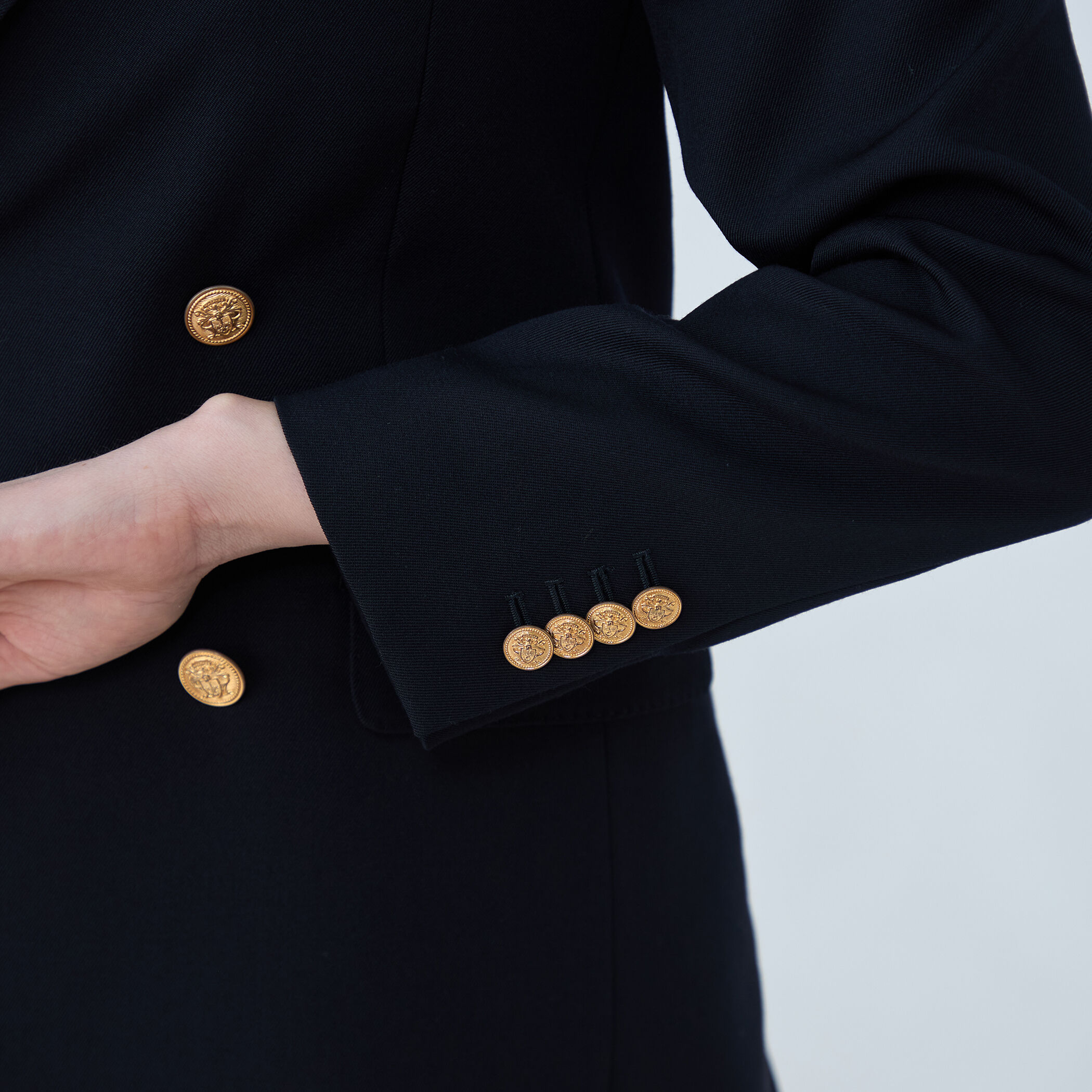 ビンテージギャバジン ダブルブレストジャケット｜トゥモローランド