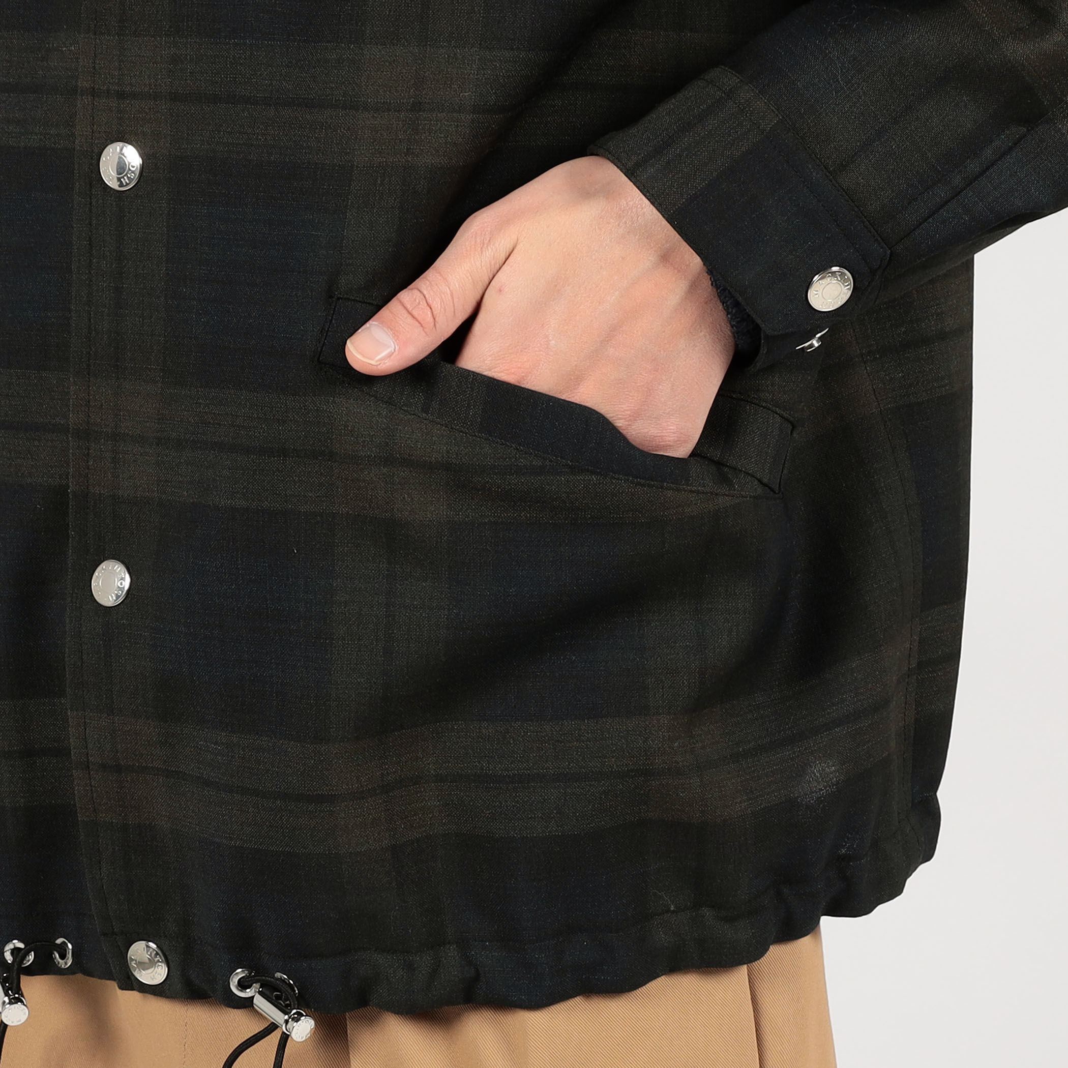 別注】MACKINTOSH CARRON ウール ショートブルゾン
