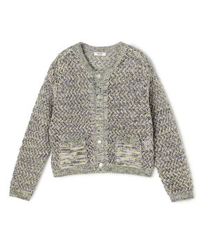 ギマメッシュ クルーネックカーディガン