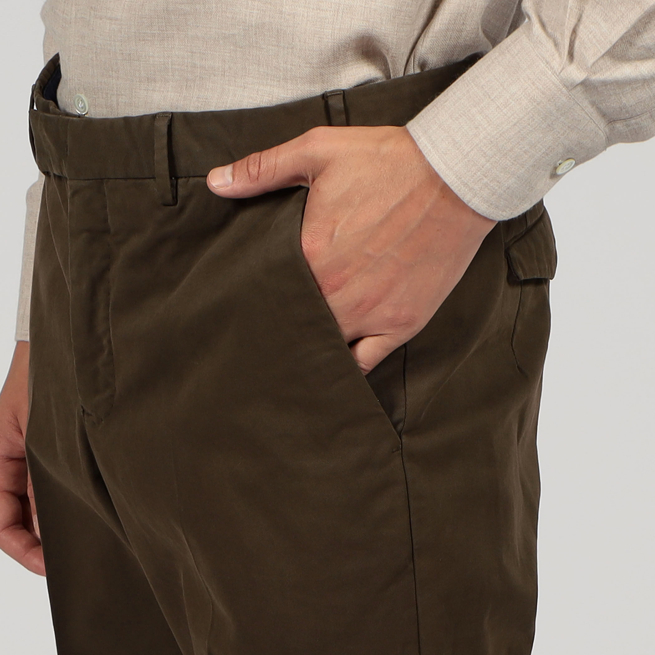 PT TORINO MASTER FIT コットンツイル スリムパンツ｜トゥモローランド