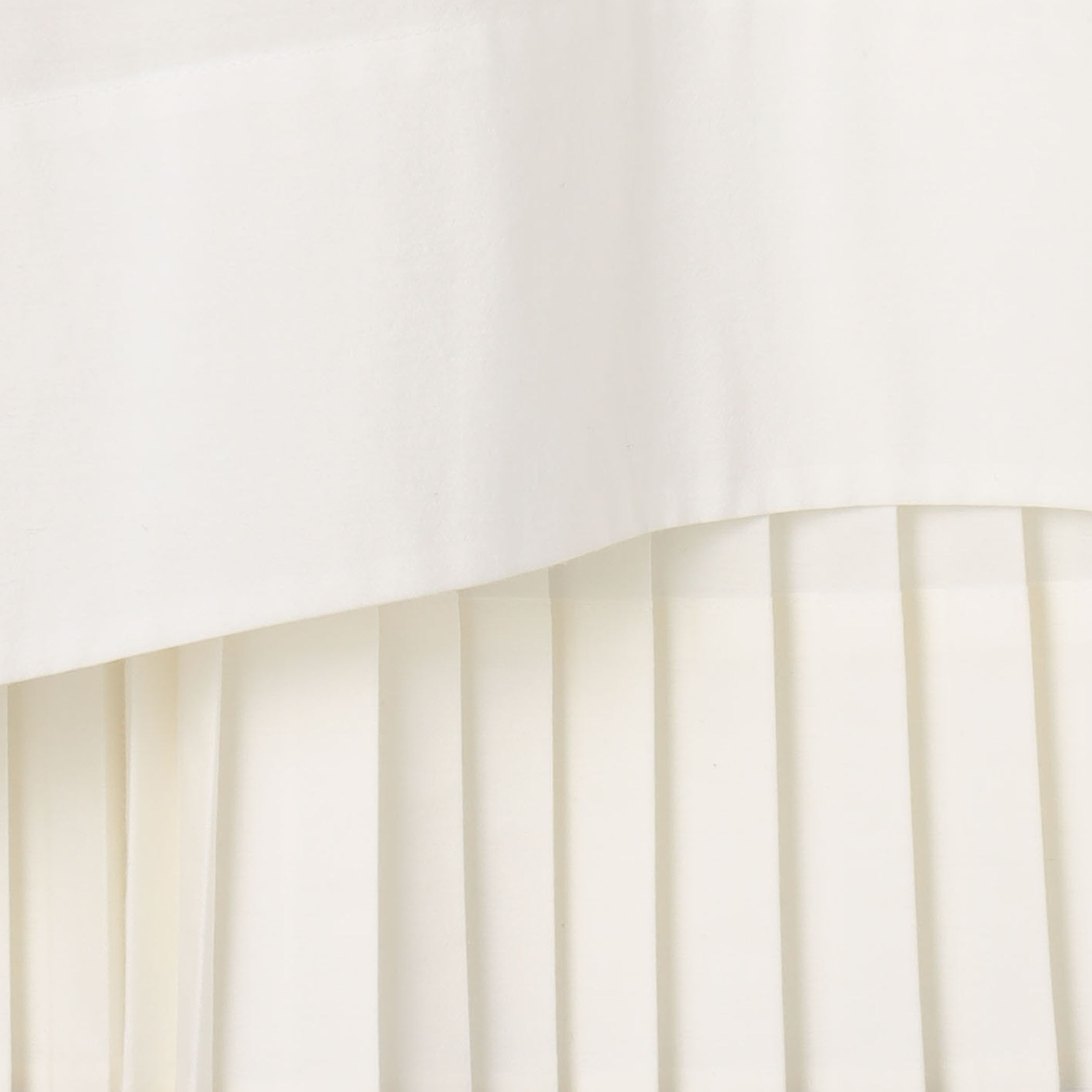 コットンナイロンシアータフタ バックプリーツブラウス