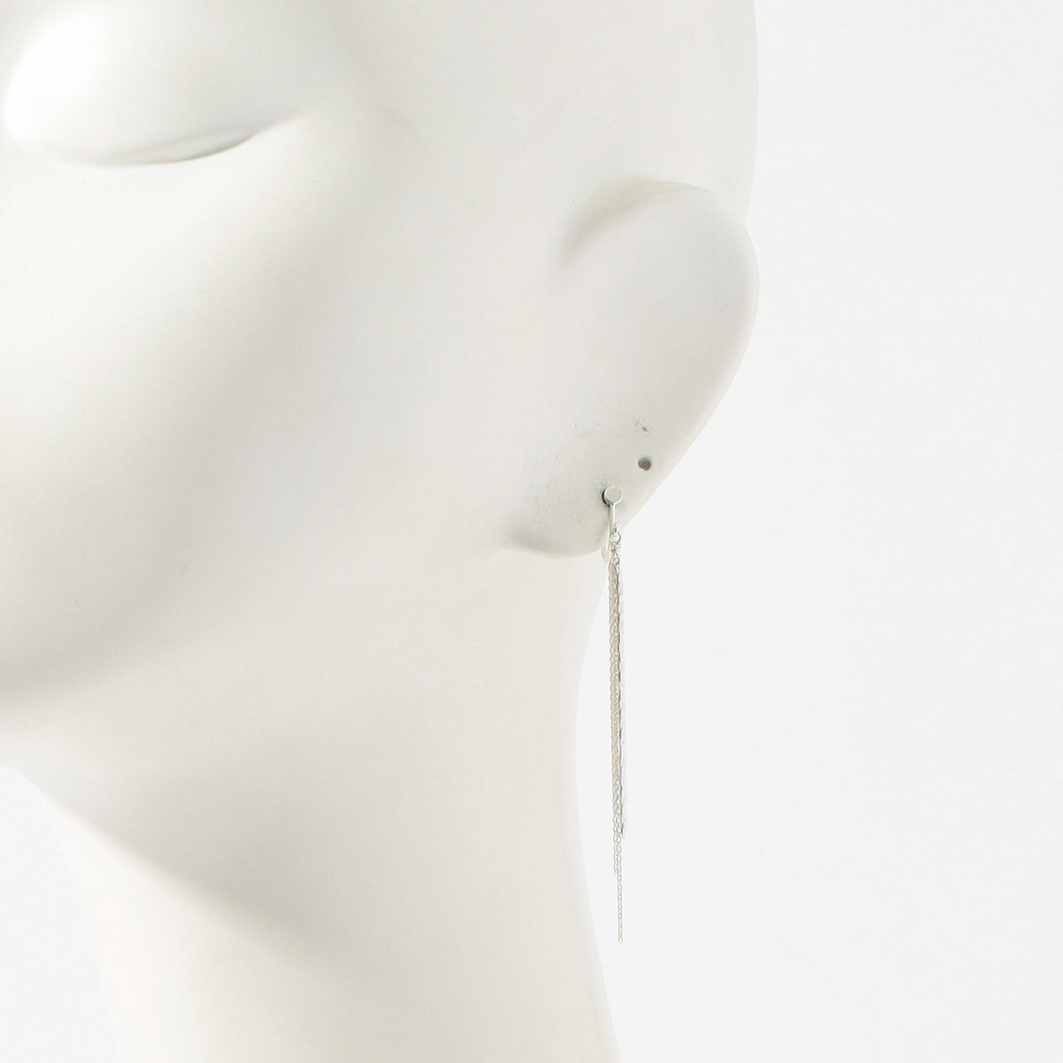 sumikaneko snake chain シルバー イヤリング｜トゥモローランド