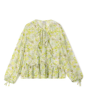 BAUM UND PFERDGARTEN MIKAELA シフォンブラウス