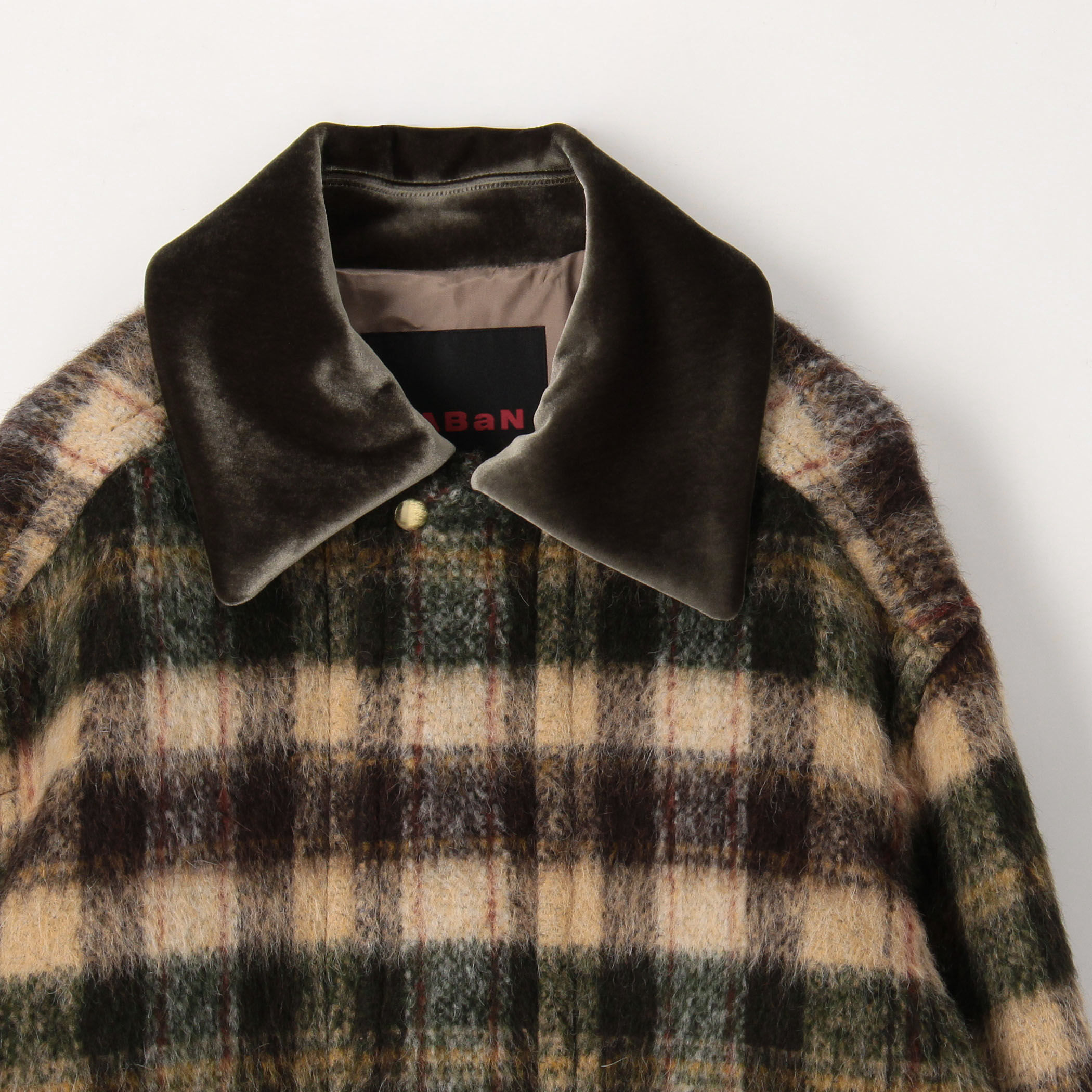 シャギーチェック ジップアップブルゾン｜トゥモローランド 公式通販