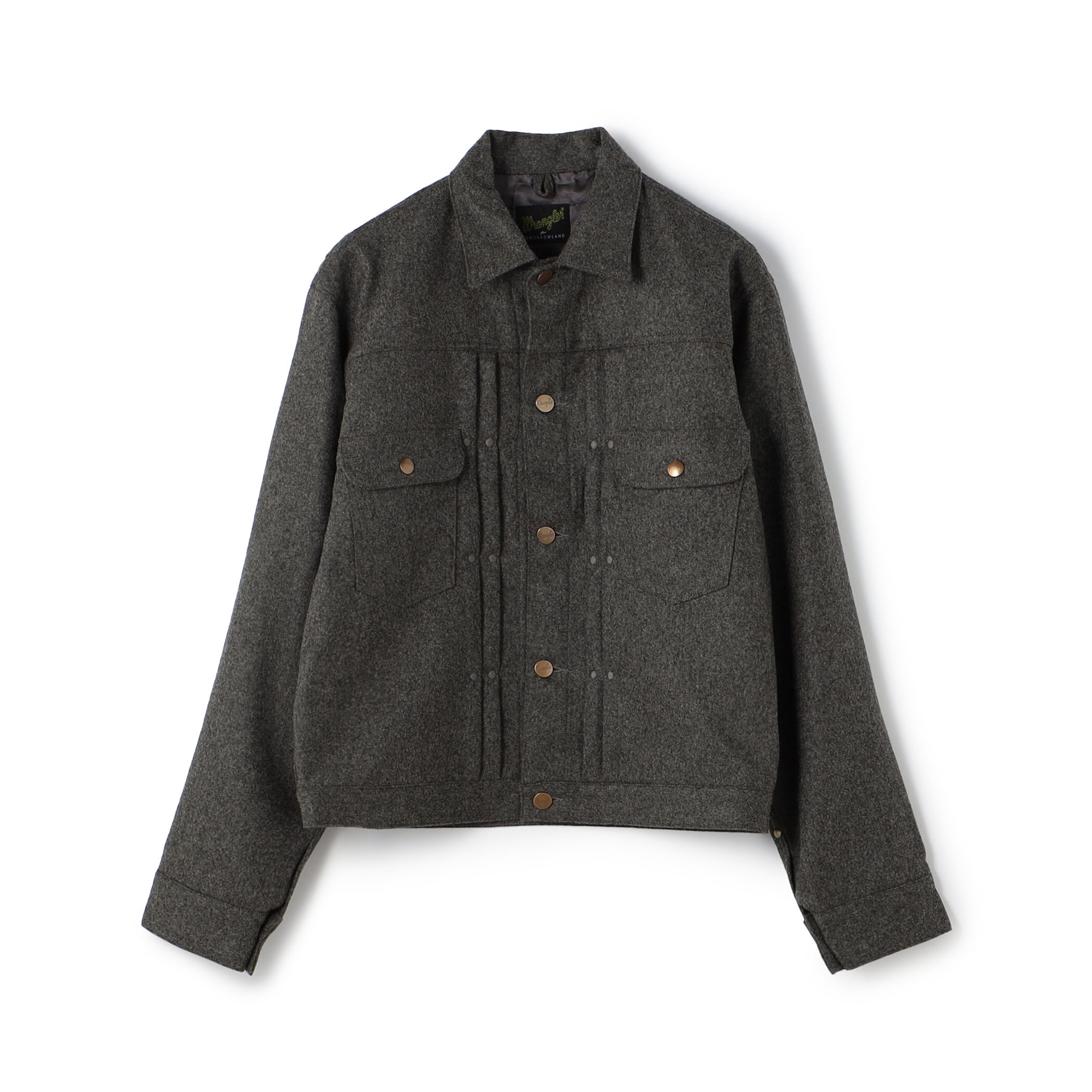 別注】Wrangler 111MJ ウールフランネル ブルゾン FOX BROTHERS