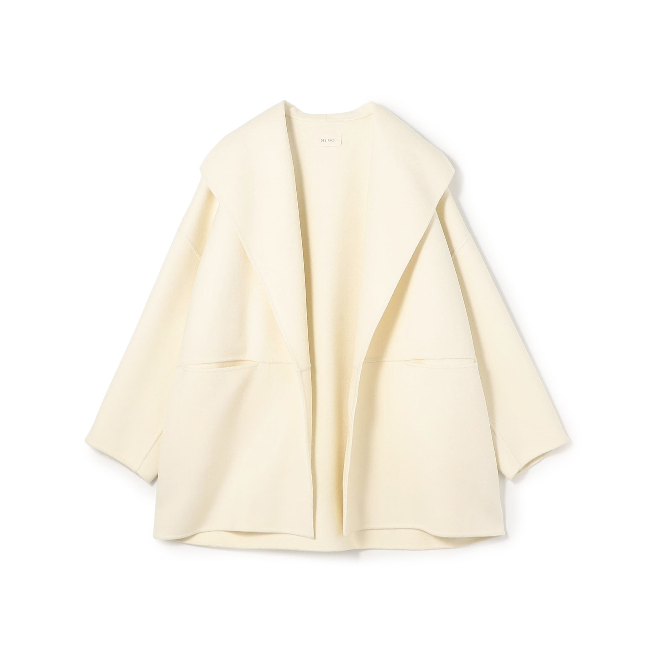 ⭐️デプレDES PRES ダブルフェイスメルトンビーバー ロングコート⭐️ ダブルフェイスメルトンビーバー ウィングカラーコート（その他