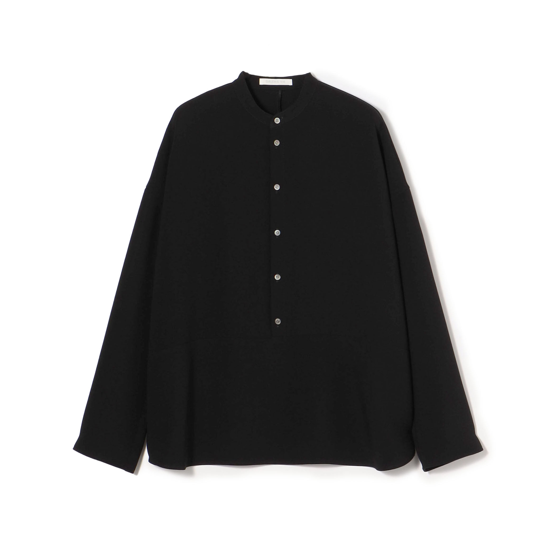 未使用❤️GALERIE VIE ダブルクロス ワイドプルオーバーシャツ　ゆったり □ダブルクロス ワイドプルオーバーシャツ｜トゥモローランド 公式通販