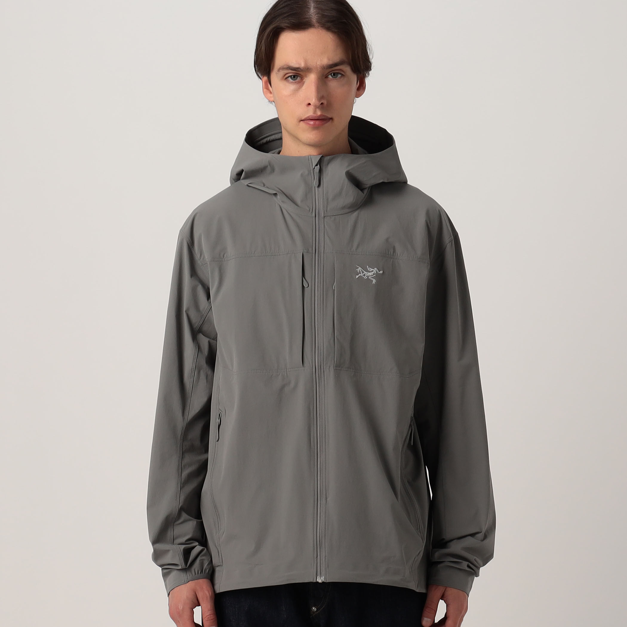 Arc'texry GAMMA LW HOODY ナイロンポリウレタン フーデッドブルゾン