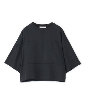 【WEB先行予約】リブコンビフレンチリネン ワイドシャツ