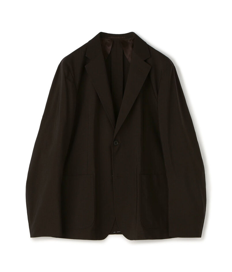 ウールナイロン シングルブレステッド 2Bジャケット V.B.CANONICO
