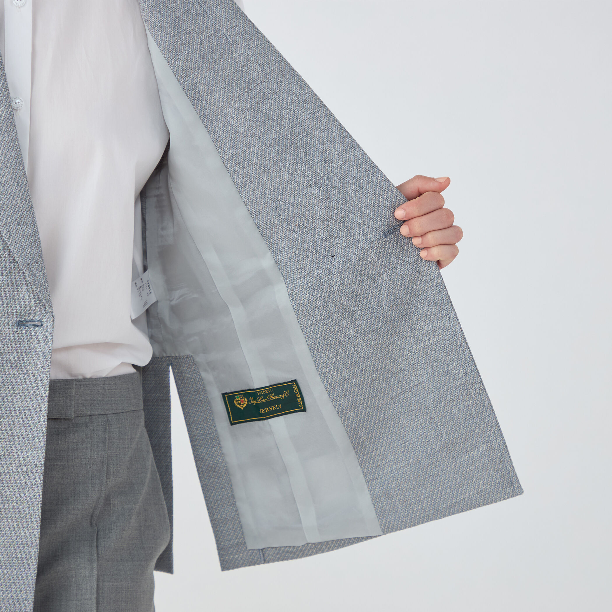 JERSELY BLUE ダブルブレストジレ｜トゥモローランド 公式通販