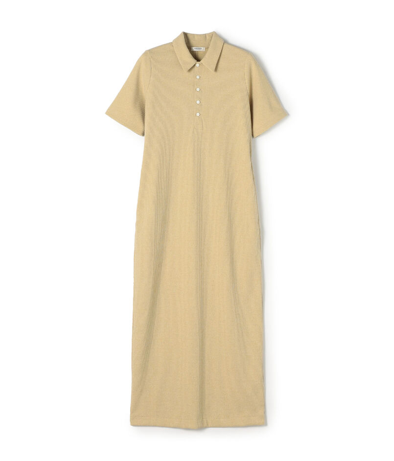 ヘザーリブ ポロカラーワンピース