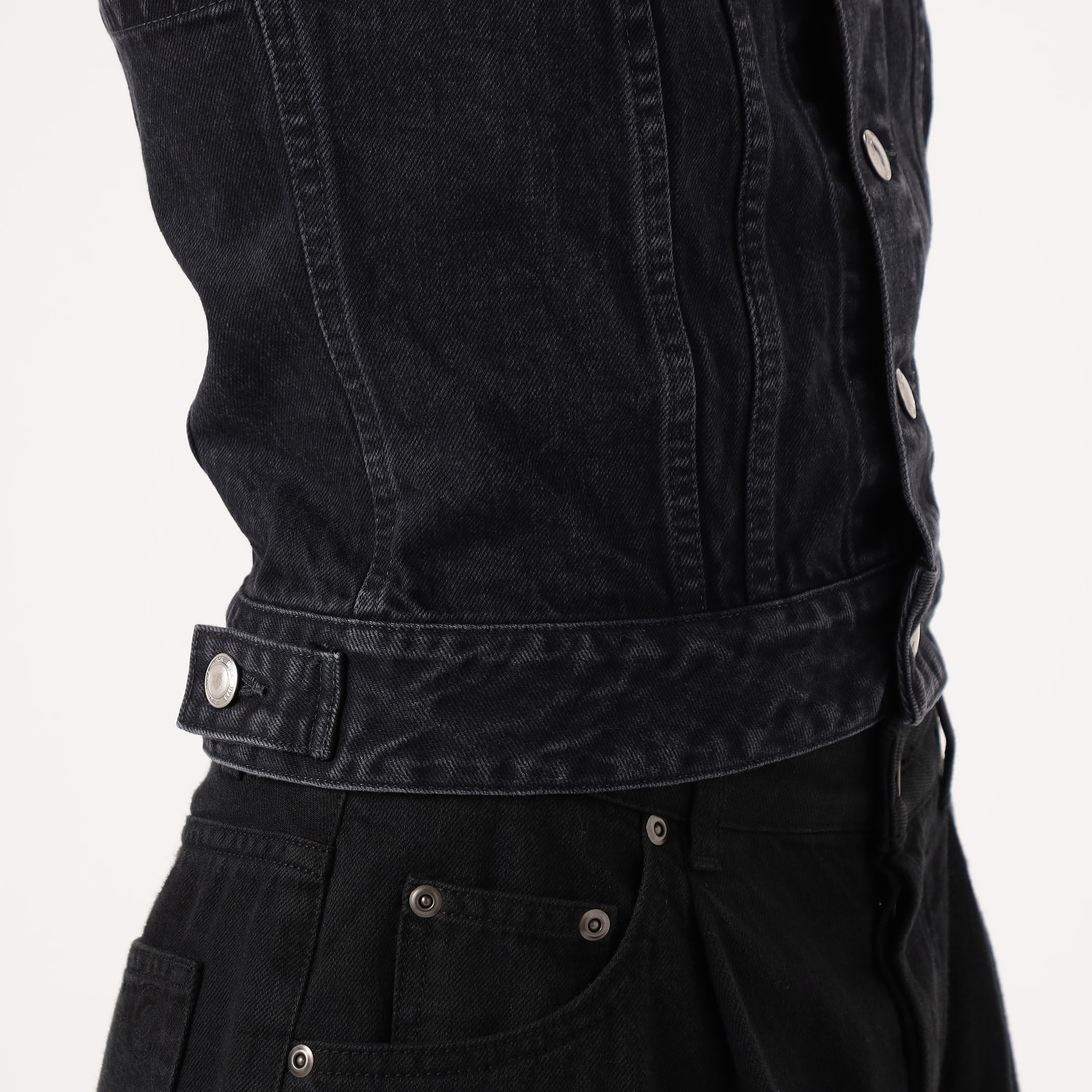 TWILL STRAPLESS TOP-ツイルストラップレストップ-HYKE（ハイク