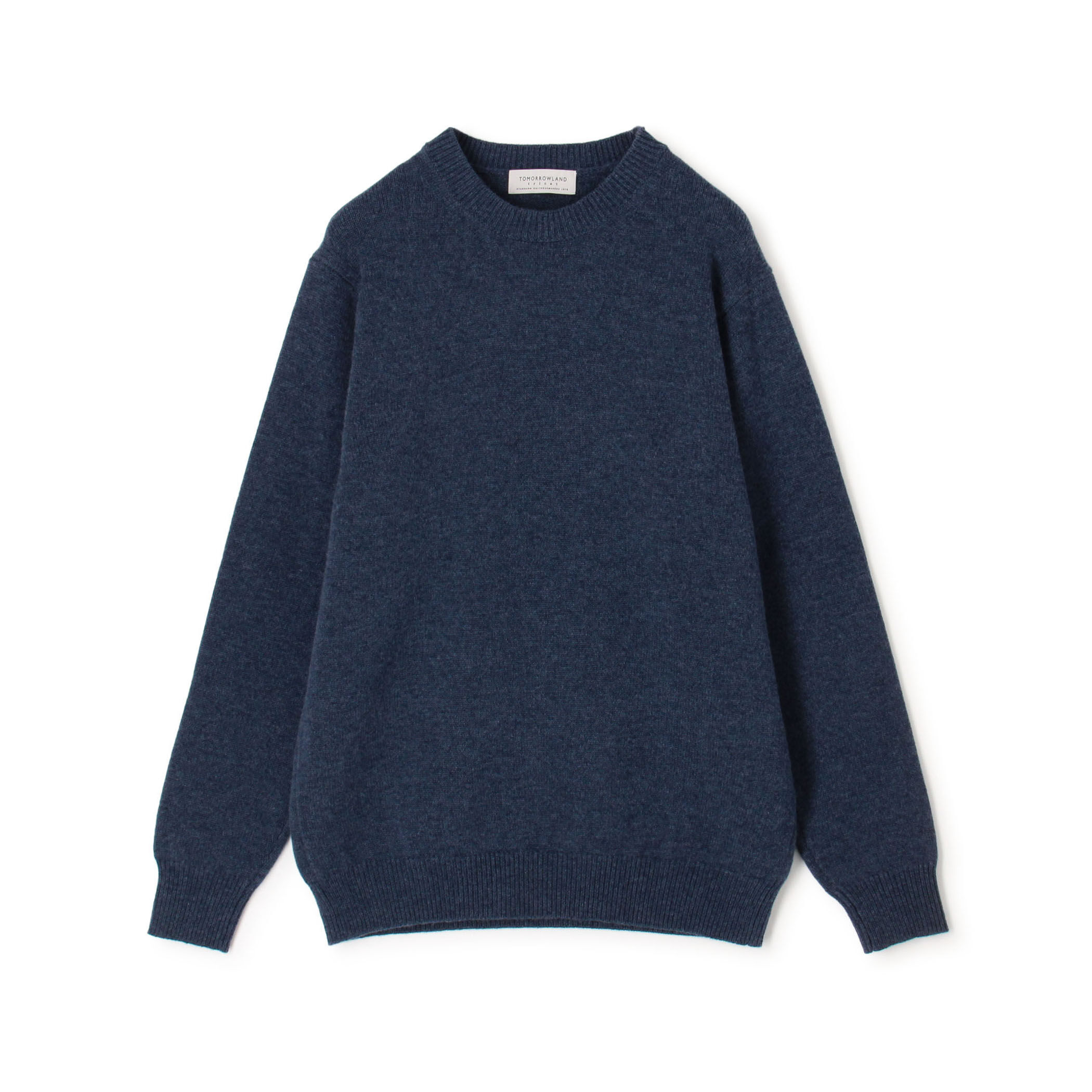 WEB先行予約】TOMORROWLAND tricot ラムズウール クルーネックニット