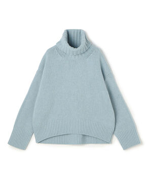 ファインウール タートルネックプルオーバー