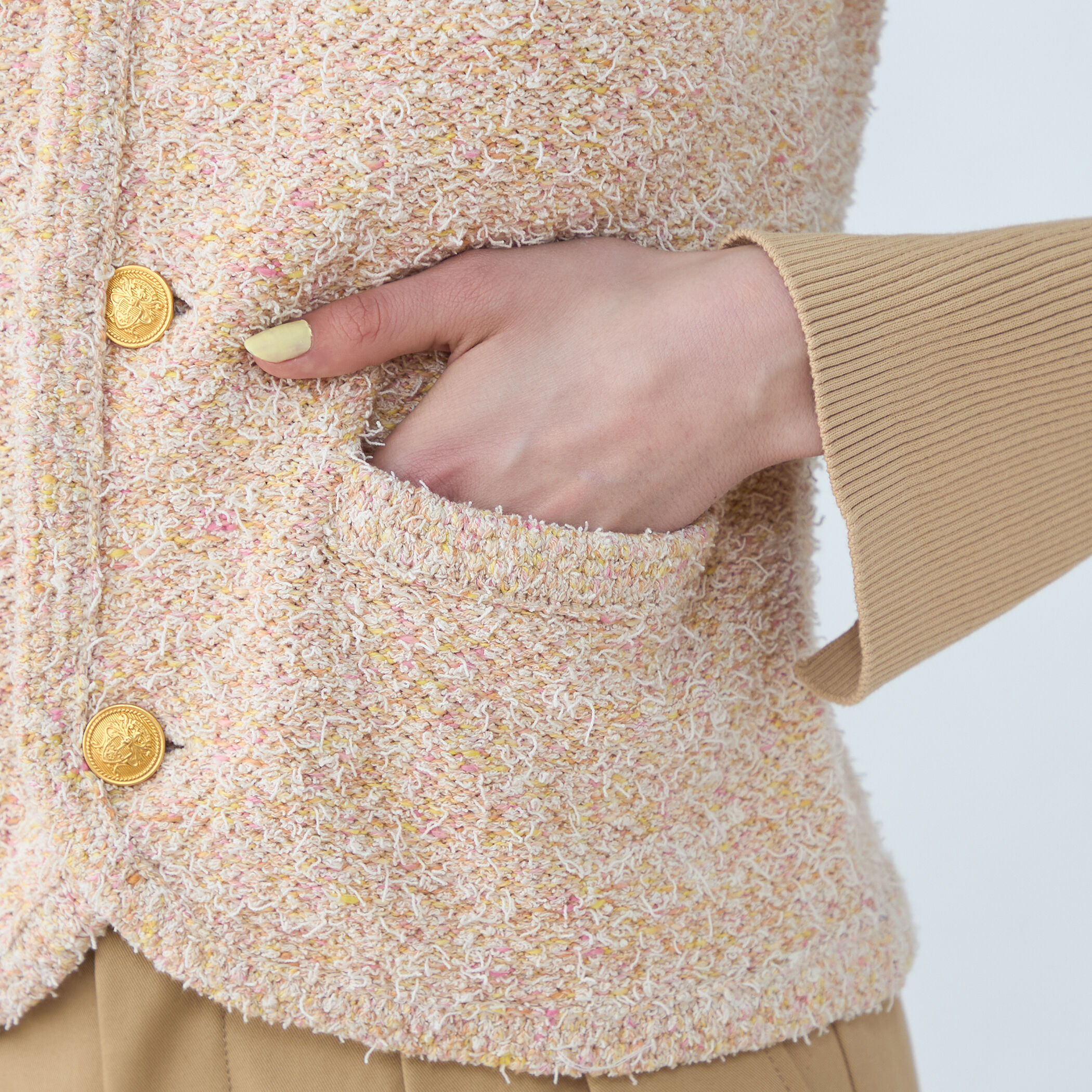 24SS 定価4.1万 マカフィー トゥモローランド ツイード ベスト ジレ