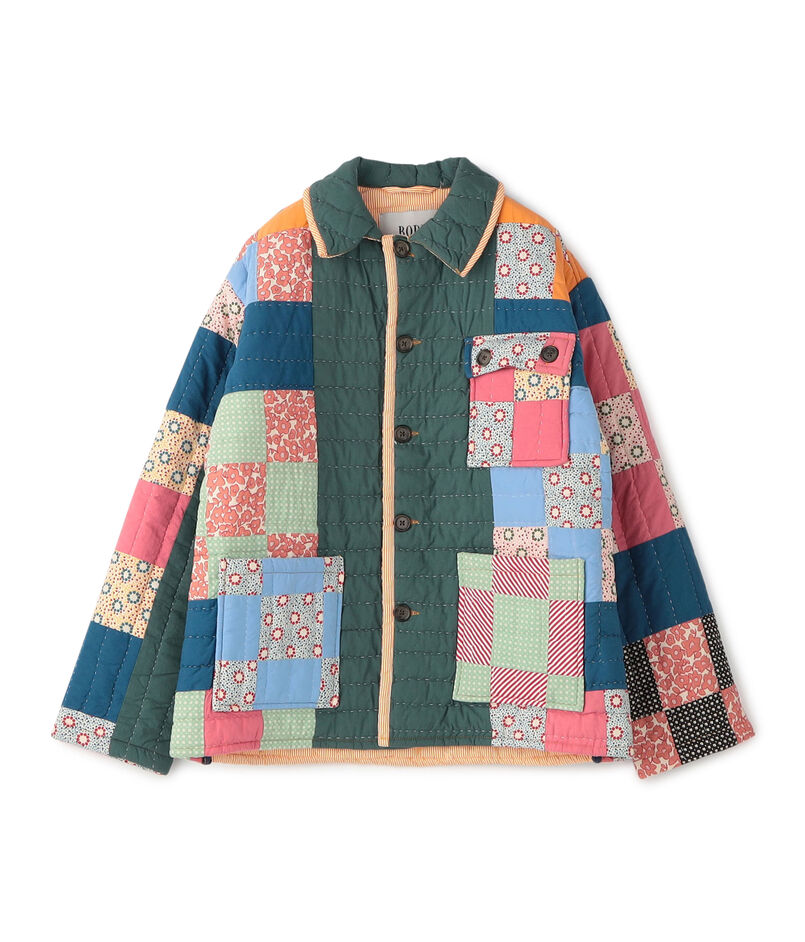 BODE DOTTED DAISY QUILT WORKWEAR JACKET