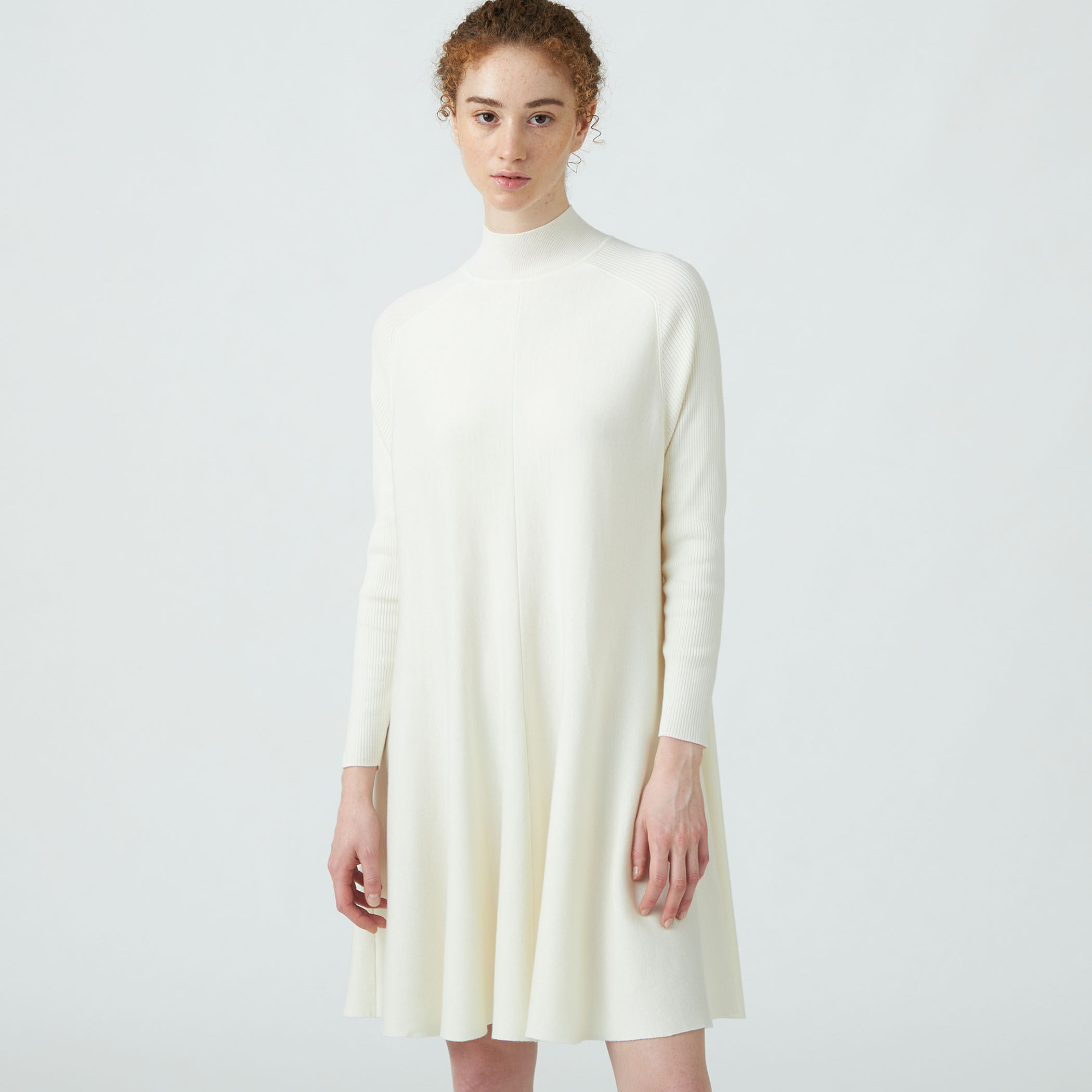 BALLSEY バウンスムース フレアワンピース　ネイビー36 バウンスムース フレアワンピース｜トゥモローランド 公式通販