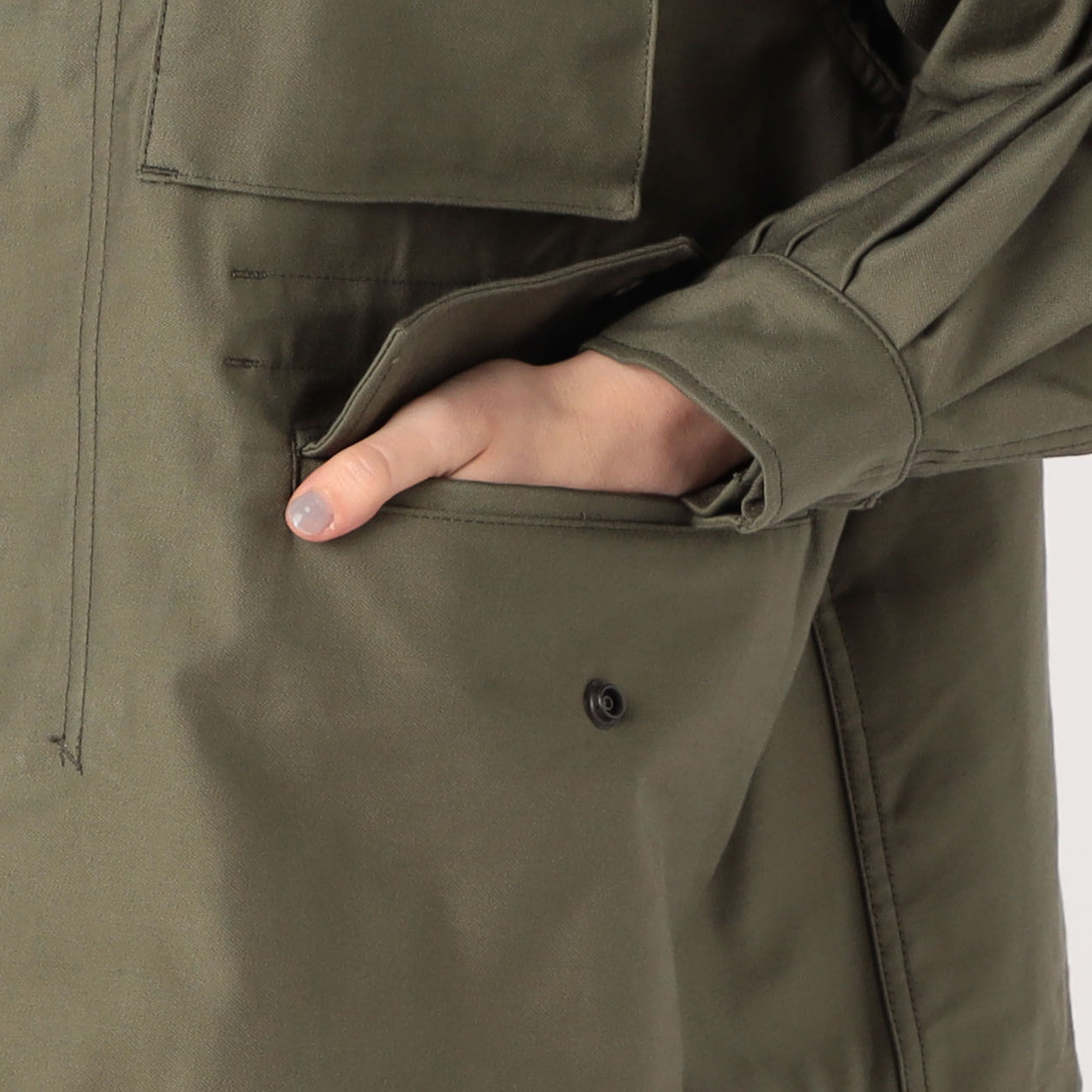 別注】HYKE×Edition M-51 TYPE BALLOON SLEEVE JACKET