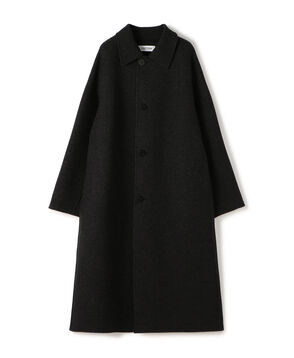 ウールカシミヤ ダブルフェイス ロングコート