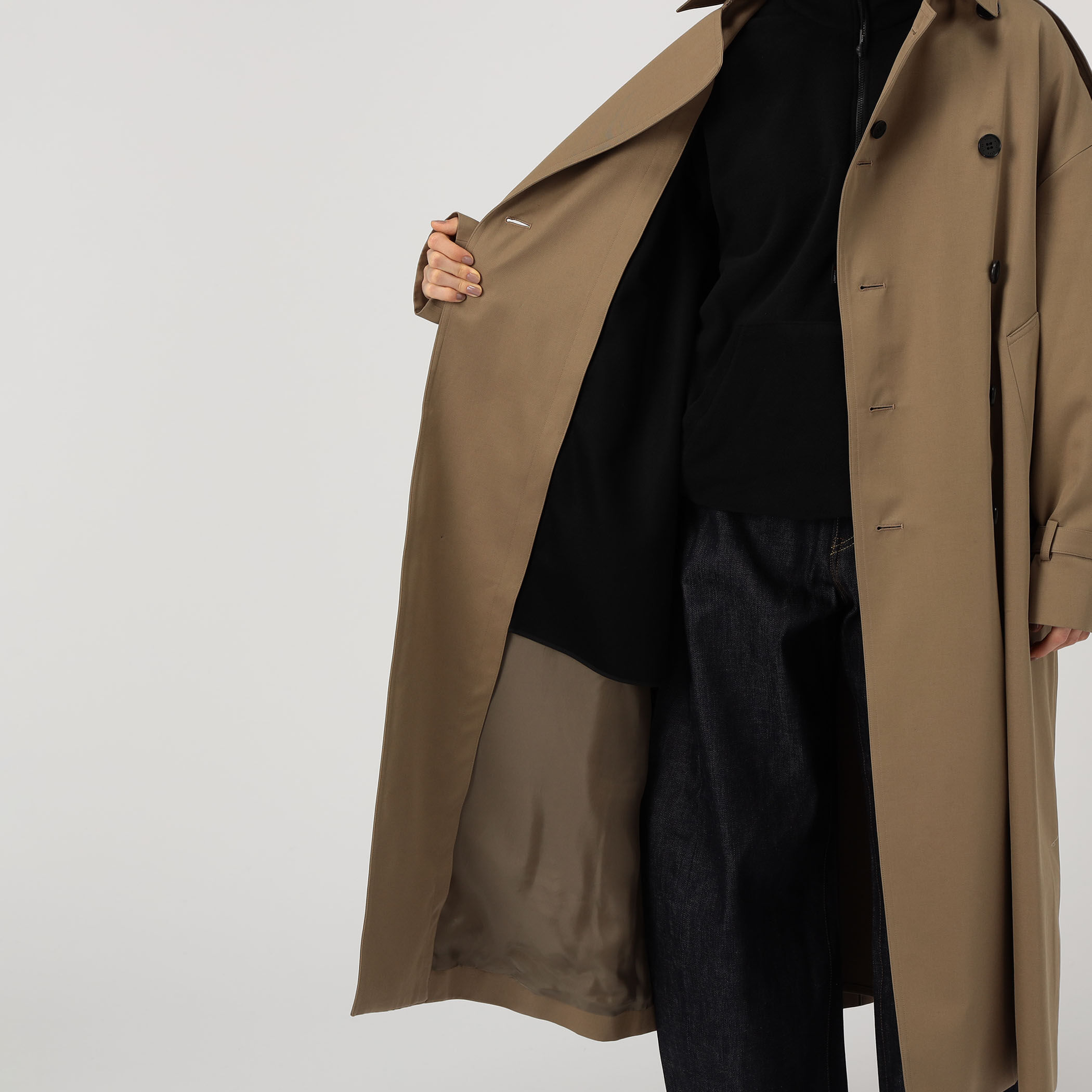 HYKE TRENCH COAT BIG FIT｜トゥモローランド 公式通販