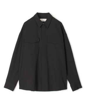 NS.ポリエステル レギュラーカラーシャツ