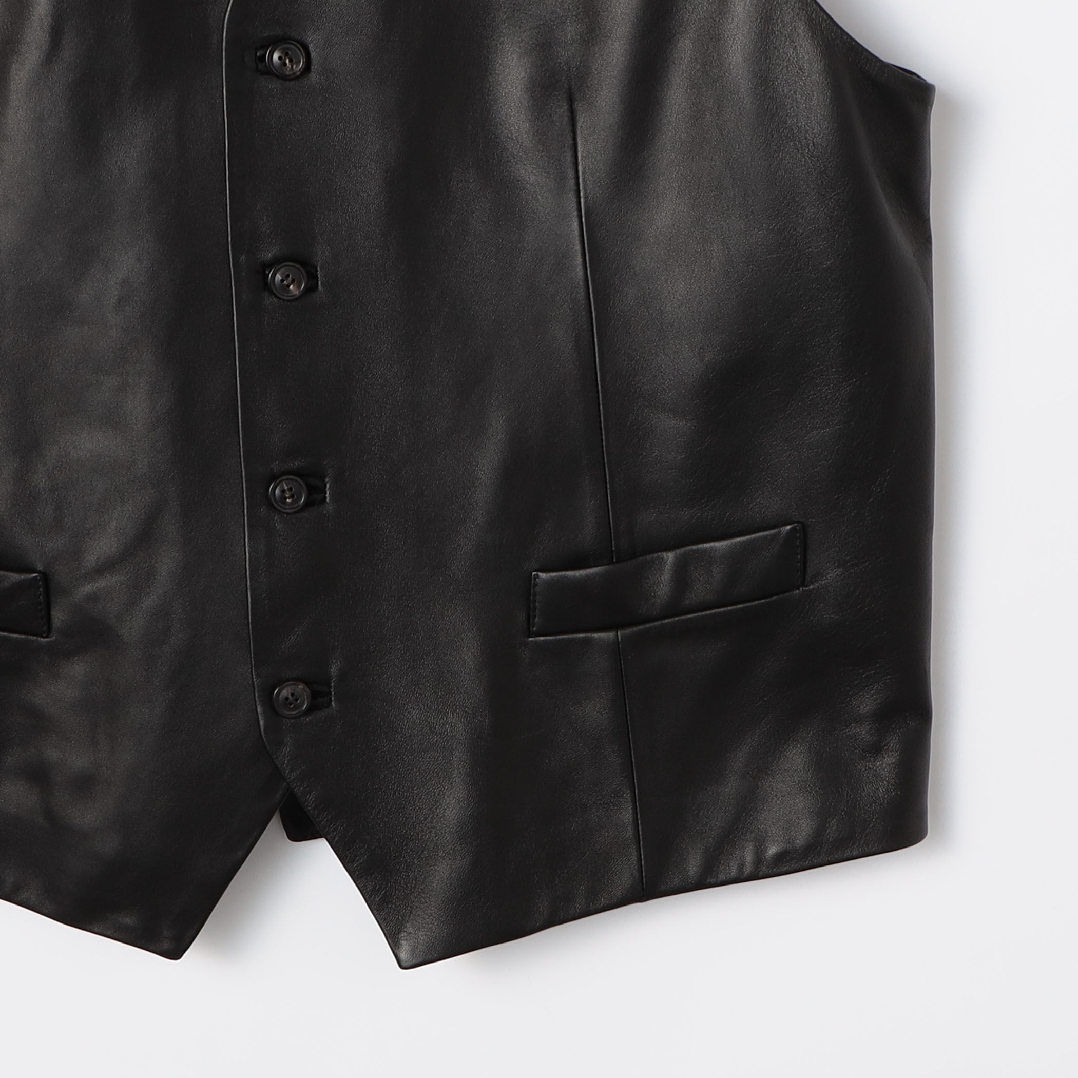 ラムレザー 5Bジレ｜トゥモローランド 公式通販