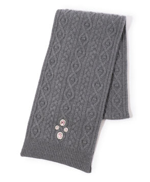 Rabanne ACCESSOIRES TEX ケーブルニットマフラー
